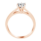 Glitz Design Marquise Cut Solitaire Diamond Cathedral Setting Ring 14k Rose Gold (G-H,I2) - Rose Gold